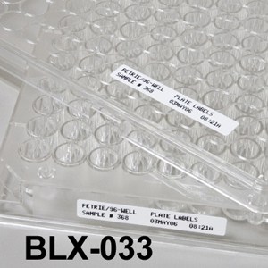 BLX-033 Petrie/96 Well Plate Labels Labels